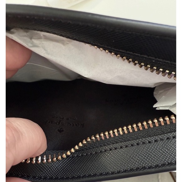 Kate Spade Madison Collection Spotted Leopard Pochette Cream Multi Shoulder Bag - Picture 7 of 7